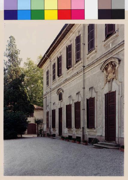 Pozzuolo Martesana - Trecella - villa Resta Pallavicino - facciata frontale