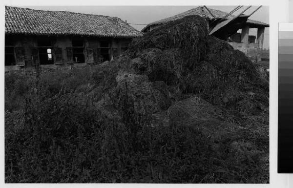 Zibido San Giacomo - cascina Camuzzana - fienile - fieno