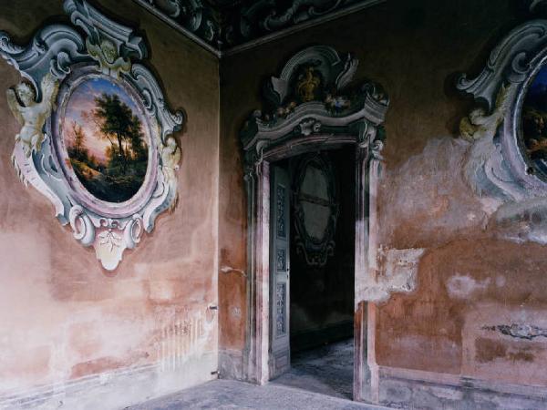 Bollate - località Castellazzo - villa Arconati - sala - interno