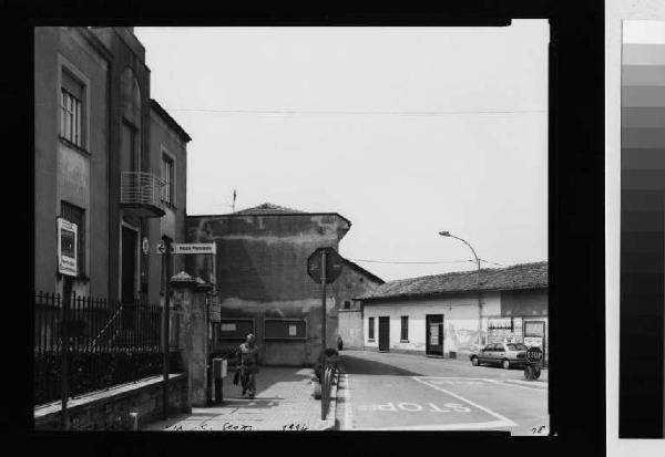 Trucazzano - centro urbano - palazzo sede della polizia municipale