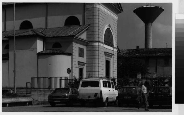 Ornago - chiesa di Sant'Agata - edificio a corte - serbatoio dell'acqua