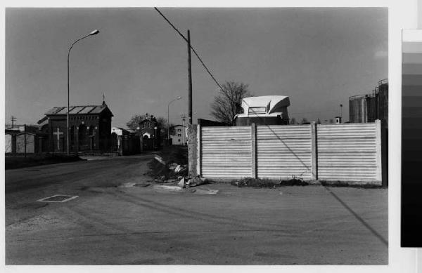 Dresano - cimitero - strada - area industriale