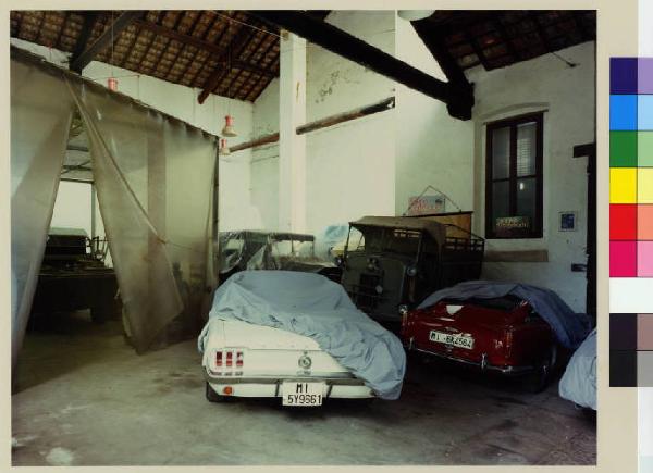 Cornate d'Adda - villa Biffi Sormani - garage