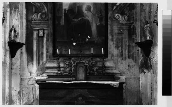 Morimondo - oratorio di San Anna - altare