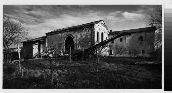 Robecco sul Naviglio - Casterno - Chiesa della Madonna del Carmine - Campi - Automezzi agricoli