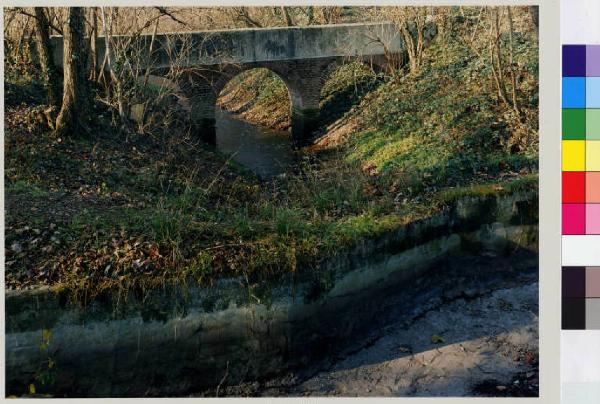 Cassinetta di Lugagnano - cavo Calvi - ponte -  d'irrigazione