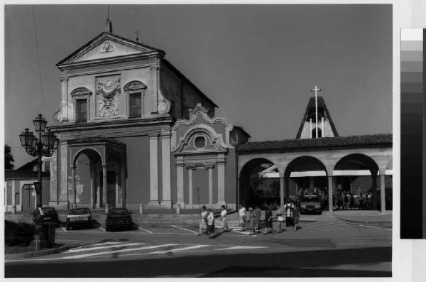 Mesero - chiesa della Purificazione della Beata Vergine Maria - corteo funebre - chiesa della Presentazione di Gesù al Tempio - campanile