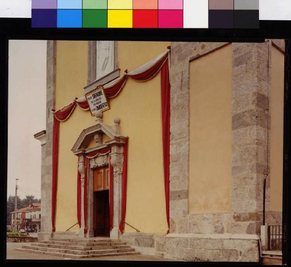 Renate - chiesa dei Santi Donato e Carpoforo - facciata di ingresso