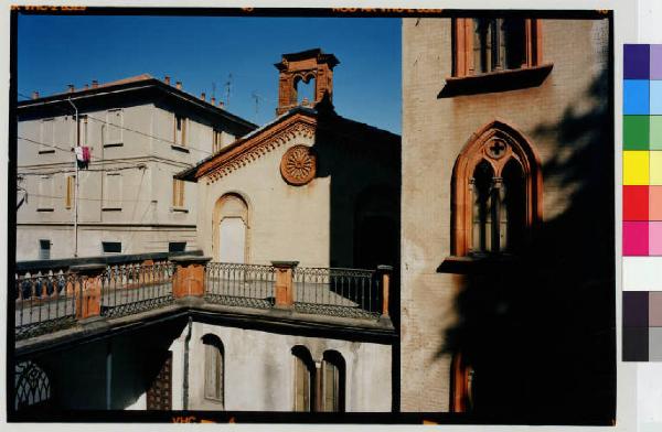 Meda - via Parini - casa Ferrario - balconata