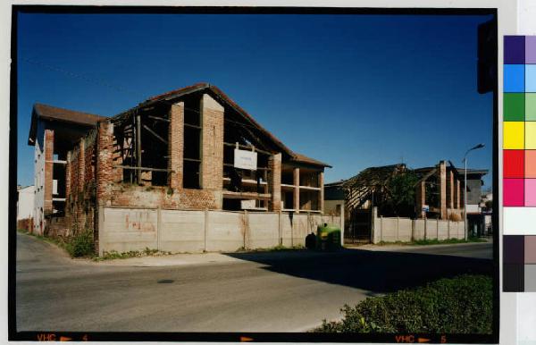 Meda - cascina Maria - aggregato rurale - ville - strada