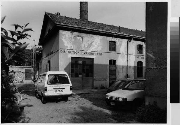 Monza - via Procaccini - macello comunale - edificio destinato alla distruzione delle carni infette