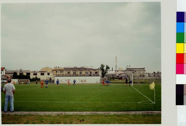 Macherio - campo sportivo - edilizia industriale