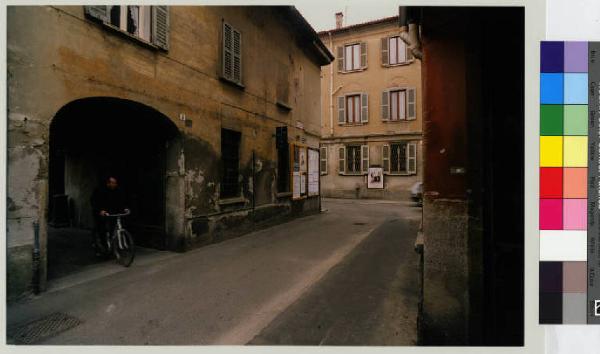 Seregno - centro storico - via Cavour - palazzo Medici