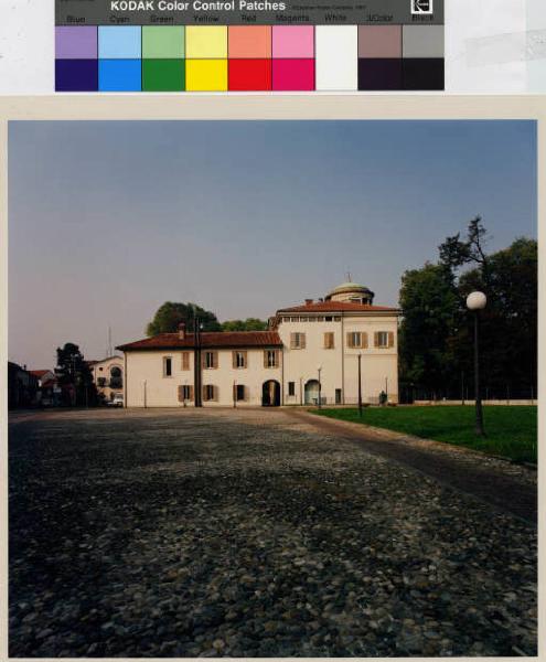 Muggiò - piazza Matteotti - villa casati Stampa