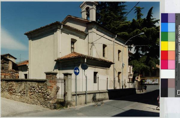 Mezzago - chiesa di San Gerolamo - strada