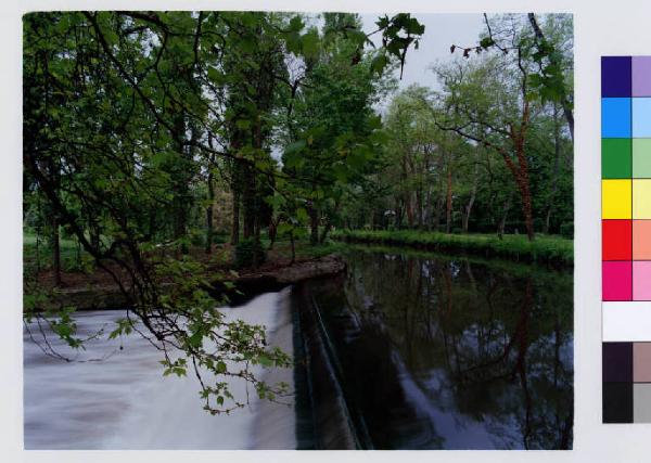 Milano - fiume Lambro - cascata - parco