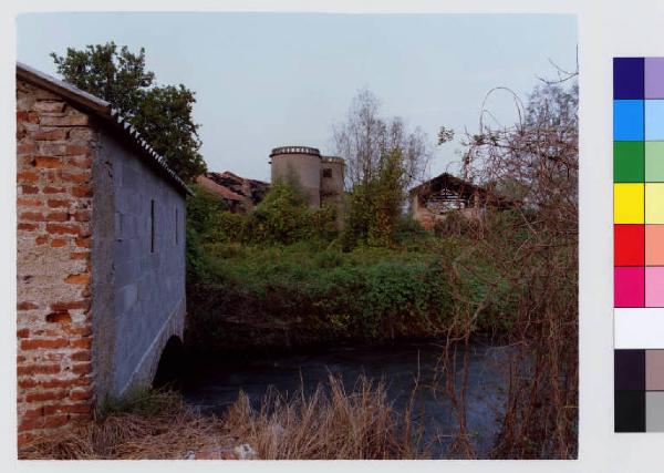 Peschiera Borromeo - cascina Brusada - fiume Lambro