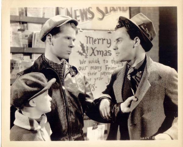 Scena del film "Gli eroi della strada" - regia di William Nigh - 1939 - attore Jackie Cooper