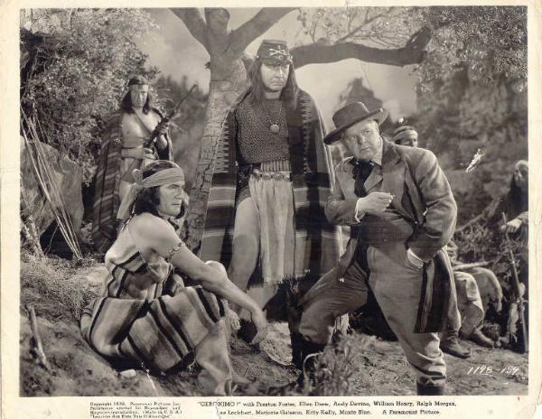 Scena del film "Geronimo. L'ultimo pellerossa" - regia Paul H.Sloane - 1939