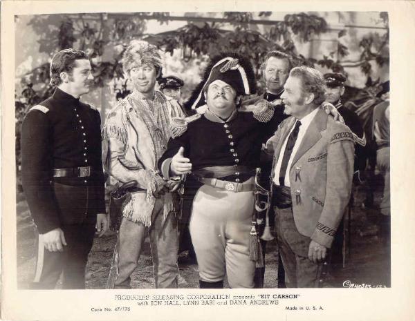Scena del film "La grande cavalcata" - regia George B.Seitz - 1940 - attore Dana Andrews