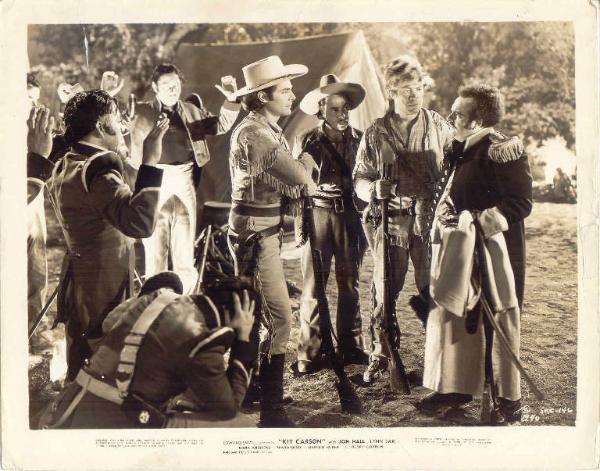 Scena del film "La grande cavalcata" - regia George B.Seitz - 1940 - attore Harold Huber