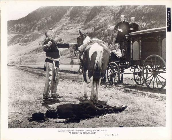 Scena del film "La figlia dello sceriffo" - regia Richard Sale - 1950