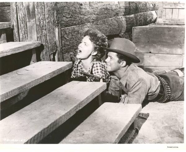 Scena del film "Giustizia di popolo" (Montana Territory) - regia Ray Nazarro - 1952
