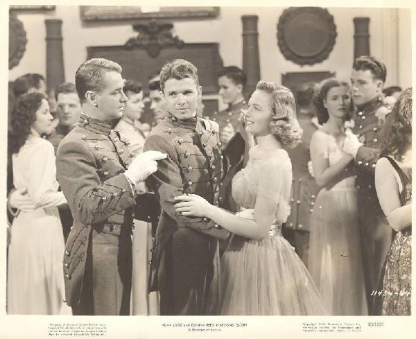 Scena del film "Codice d'Onore" - regia John Farrow - 1948 - attori Alan Ladd e Donna Reed