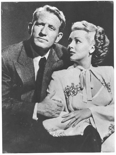 Scena del film "Il giudice Timberlane" (Cass Timberlane) - regia George Sidney - 1947 - attori Lana Turner e Spencer Tracy