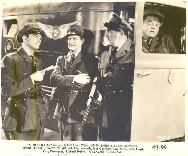 Scena del film "Armored Car" - regia Lewis R. Foster - 1937