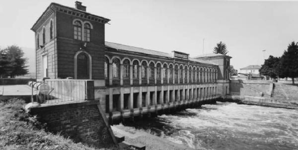 Canale Cavour - edificio di presa