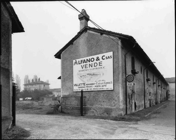 Cascina - cartellone pubblicitario immobiliare