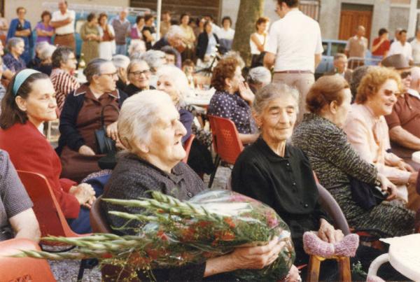 Ritratto femminile - Cesira Sacchi - Canneto sull'Oglio - Piazza Gramsci - Festa dell'Anziano