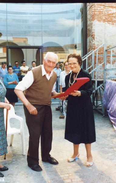 Ritratto maschile - Pietro Zecchina - Canneto sull'Oglio - Piazza Gramsci - Festa dell'Anziano