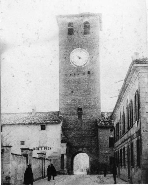 Canneto sull'Oglio - Torre civica - Monte dei Pegni