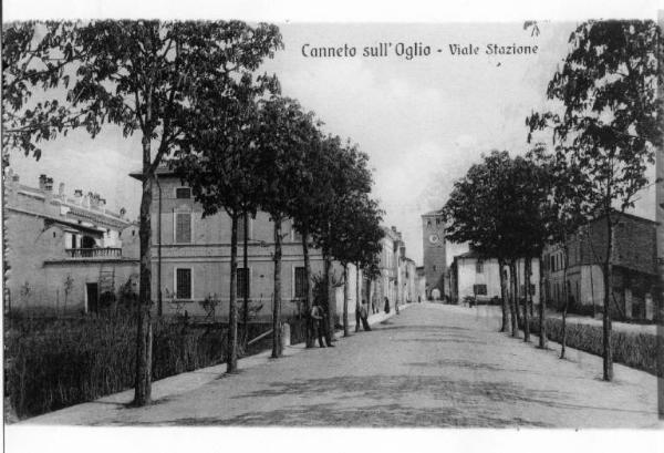 Canneto sull'Oglio - Viale Stazione - Torre civica