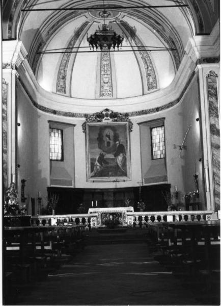 Canneto sull'Oglio - Chiesa sussidiaria del Carmine - Interno - Abside