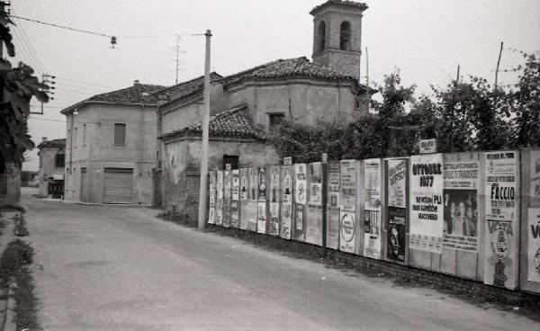 Cogozzo di Viadana - Oratorio di San Lorenzo dei Confratelli Verdi di San Rocco e San Martino (ex) - Incrocio via Interna, via Don Mazzi - Esterno - Abside