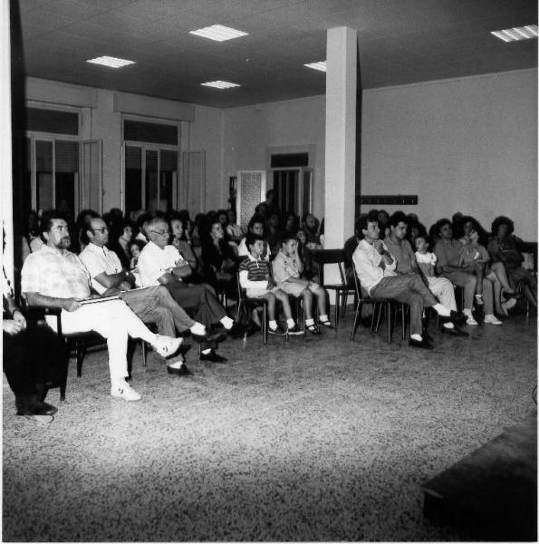 Manifestazione antinucleare Carovana di Chernobyl 1991 - Viadana - Convitto Vescovile "Benozzi" (ex refettorio ) - Conferenza