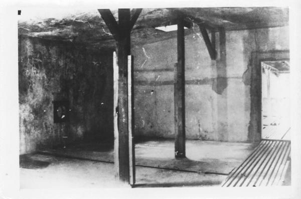 Nazismo - Polonia, Lublino - Campo di concentramento di Lublino-Majdanek - Camera a gas, interno, attigua alle docce