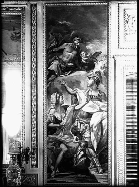 Dipinto - Storie di Venere, Marte e Vulcano - Anselmi - Mantova - Palazzo Magnaguti