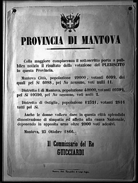 Manifesto - Provincia di Mantova