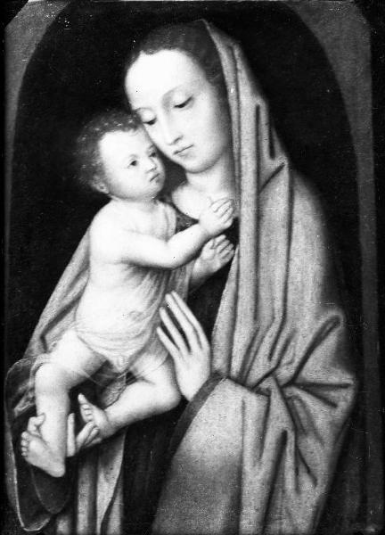 Mantova - Dipinto - "Madonna col Bambino". alazzo D'Arco