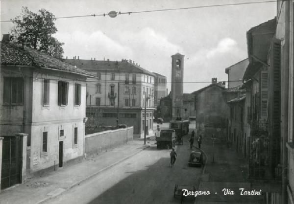 Milano - Quartiere Dergano - Via Tartini - Villa Taverna - Vecchia chiesa parrocchiale - Chiesa di S. Nicola Vescovo