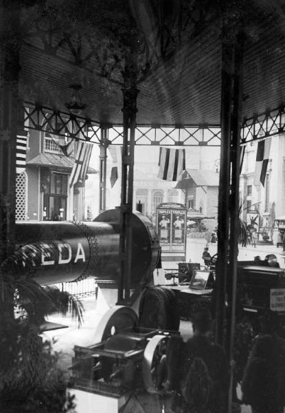 Fiera di Milano - Campionaria 1931 - Tettoia del padiglione Breda
