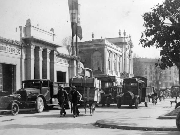 Fiera di Milano - Campionaria 1931 - Trasporto di merci