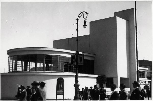 Fiera di Milano - Campionaria 1933 - Padiglione della Jugoslavia - Esterno