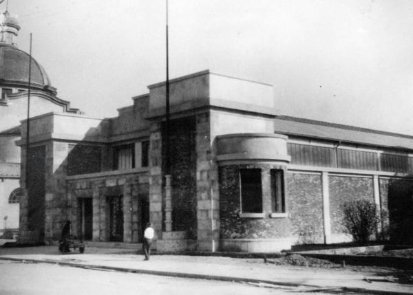 Fiera di Milano - Campionaria 1933 - Padiglione delle botteghe di vendita - Esterno