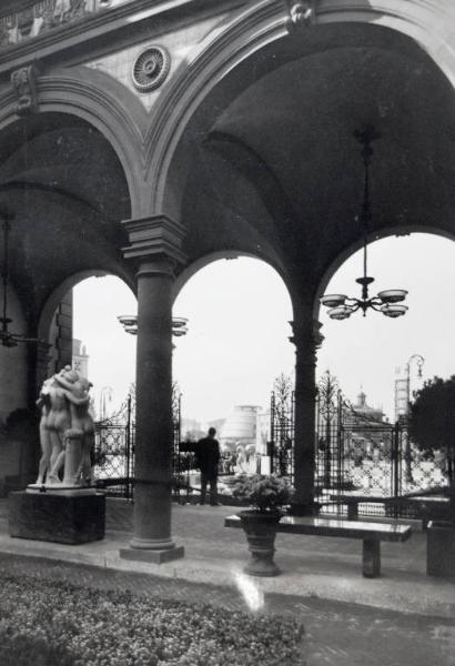 Fiera di Milano - Campionaria 1934 - Padiglione della Montecatini - Patio