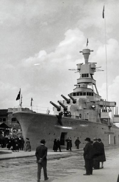Fiera di Milano - Campionaria 1934 - Incrociatore della Lega navale italiana